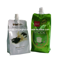 Liquid Bag with Spout/Liquid Packaging Nozzle Bag/Stand up Liquid Pouch